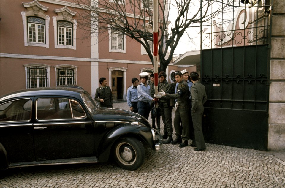 Serie Portugal, verkiezingsstrijdstraatbeelden in Lissabon (begin 1975) toegan, Bestanddeelnr 254-9569