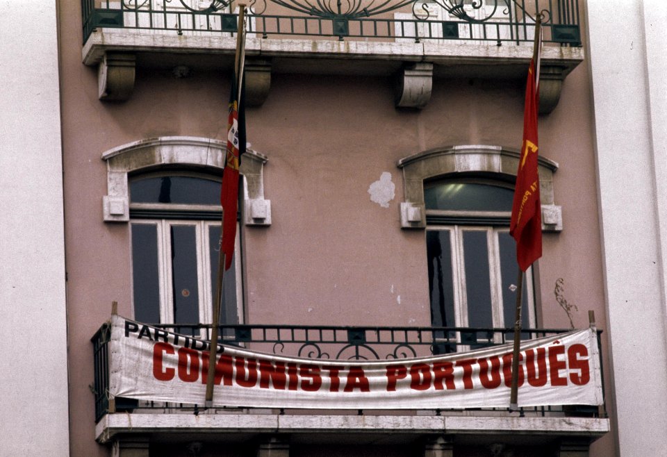 Serie Portugal, verkiezingsstrijdstraatbeelden in Lissabon (begin 1975) exteri, Bestanddeelnr 254-9565