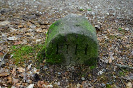 Seulberger Mark, Grenzstein HH K, HH SR P (2), Köpperner Seite