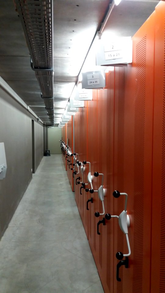 Services des archives départementales du Rhône - salle vue 2