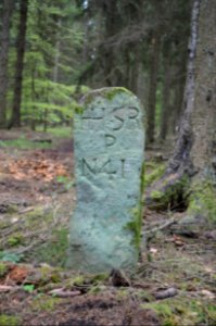 Seulberger Mark, Grenzstein HH SR 41, HH K 43, Petterweiler Seite