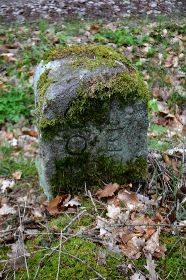 Seulberger Mark, Grenzstein GI OE 32, HH SR P 56, Obererlenbacher Seite