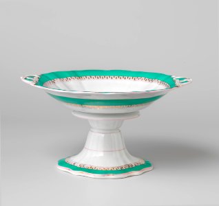 Servies met groen-gouden bies (1865), Petrus Regout & Co (4)