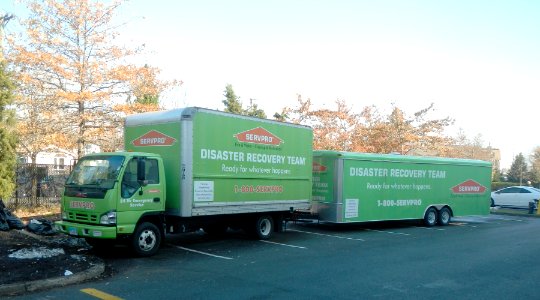 Servpro truck Bay54 St Sandy jeh