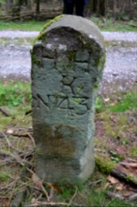 Seulberger Mark, Grenzstein HH SR 41, HH K 43, Köpperner Seite