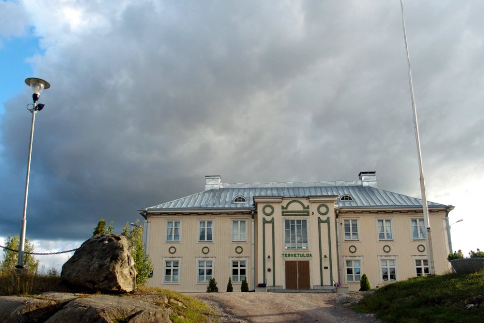 Seuratalo community hall Tulkkila Kokemäki Finland