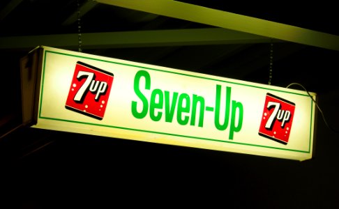 Seven-Up lichtreclame photo