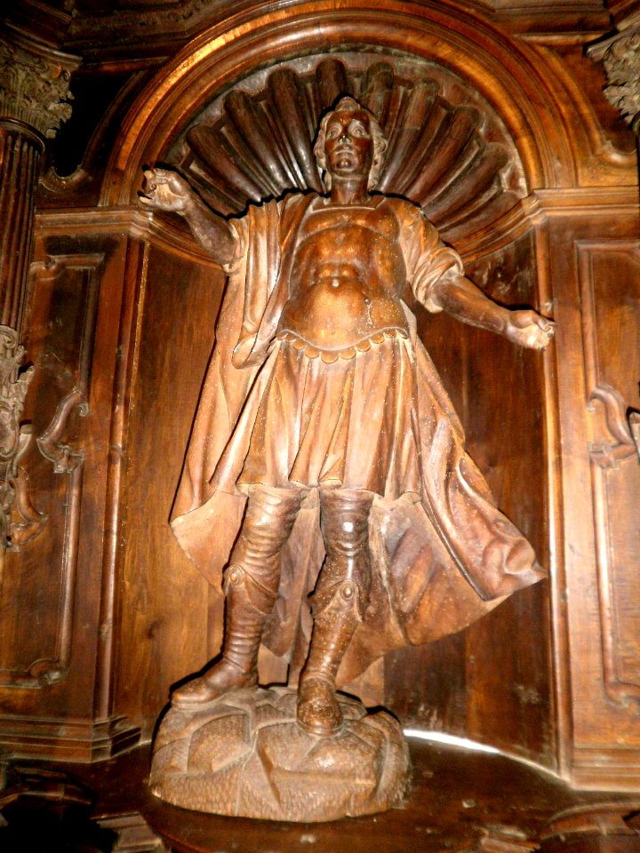 Santa Cruz de Campezo - Iglesia de la Asunción de Nuestra Señora, sillería coral 04