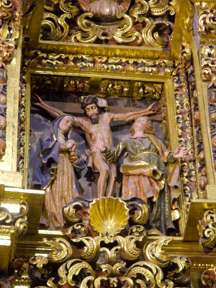 Santa Cruz de Campezo - Iglesia de la Asunción de Nuestra Señora, retablo mayor 3