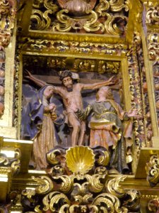 Santa Cruz de Campezo - Iglesia de la Asunción de Nuestra Señora, retablo mayor 3