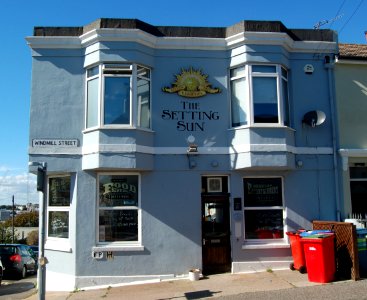 Setting Sun pub, Windmill Street-Albion Hill, Brighton (September 2018) (4)
