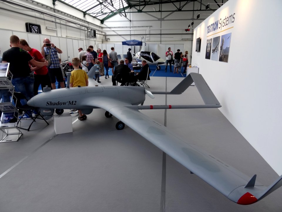 Shadow M2 UAV - Bdg Air Fair 11 5-2016