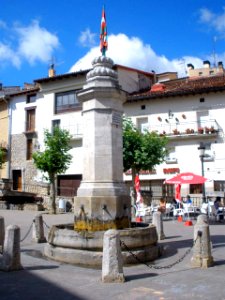 Santa Cruz de Campezo - fuente