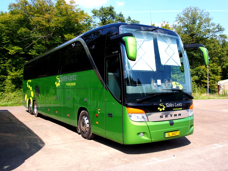 Setra coach Sales-Lentz at Amneville, France pic1