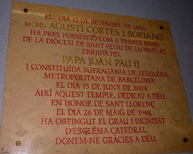 Sant Feliu de Llobregat - Catedral de Sant Llorenç, interior 08