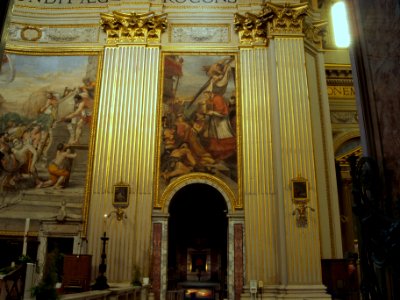 Sant'Andrea della Valle (Rome), Presentation of St. Andrew's head relic to Pope Pius II