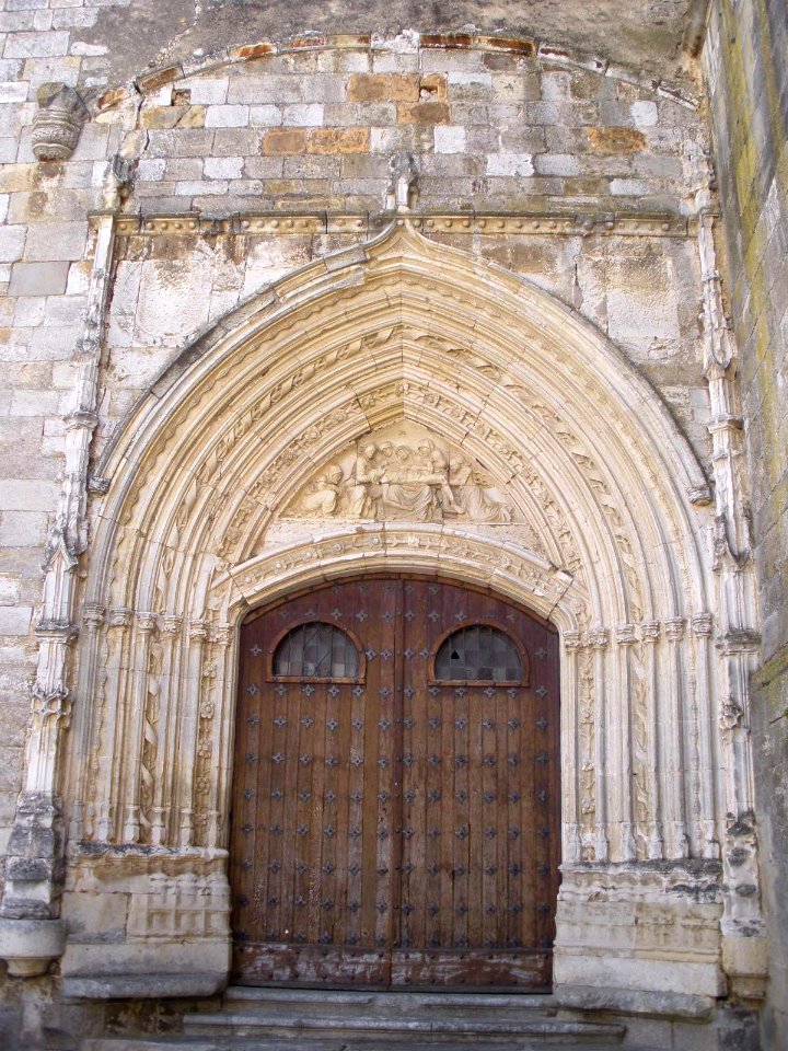 Santa Cruz de Campezo - Iglesia de la Asunción de Nuestra Señora, portada principal 2