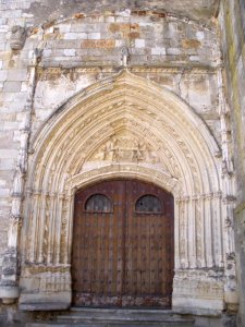 Santa Cruz de Campezo - Iglesia de la Asunción de Nuestra Señora, portada principal 2