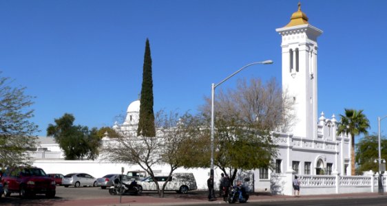 Santa Cruz Catholic Church (Tucson) from SE 1