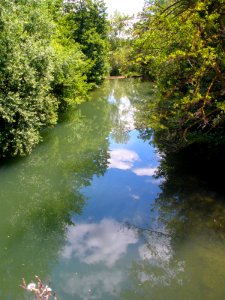 Santa Cruz de Campezo, río Ega