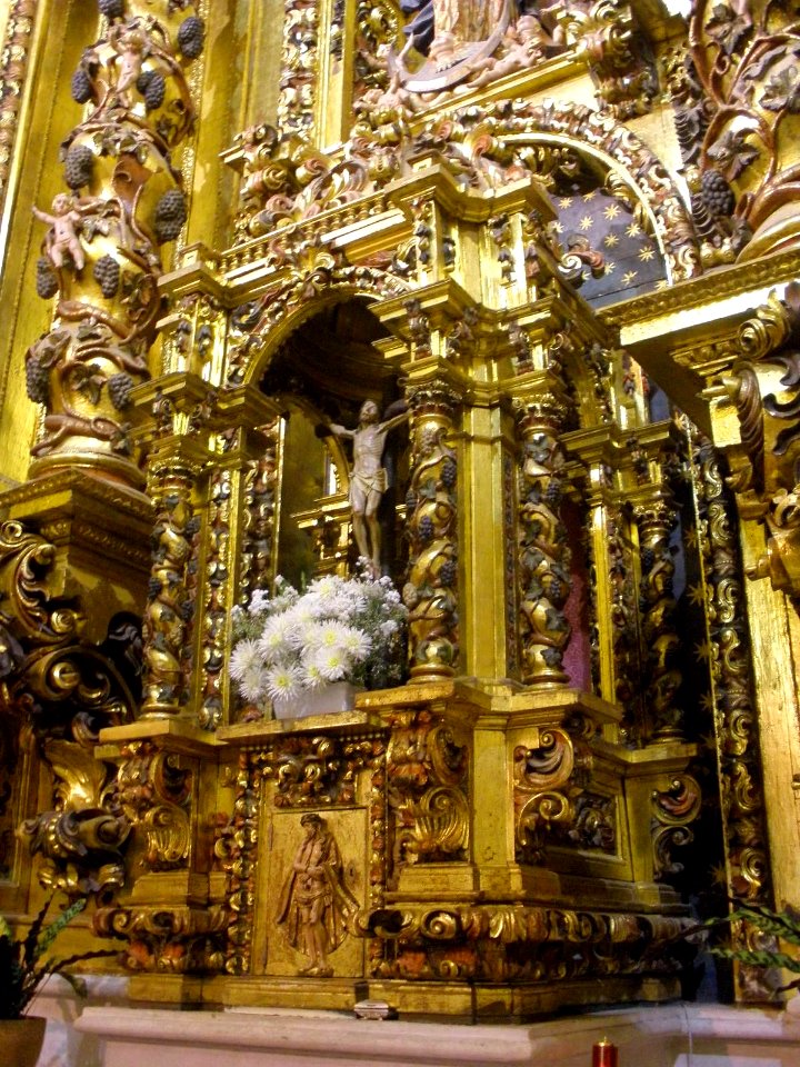 Santa Cruz de Campezo - Iglesia de la Asunción de Nuestra Señora, retablo mayor 8