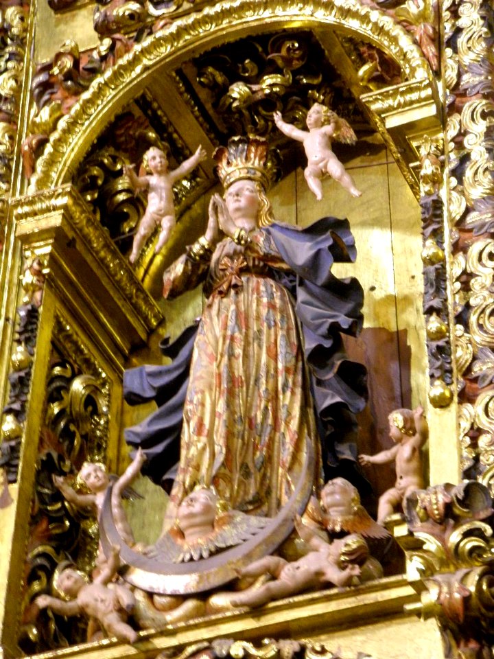 Santa Cruz de Campezo - Iglesia de la Asunción de Nuestra Señora, retablo mayor 7