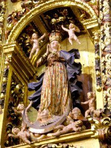 Santa Cruz de Campezo - Iglesia de la Asunción de Nuestra Señora, retablo mayor 7
