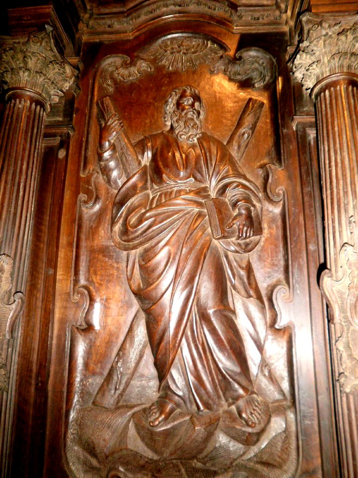 Santa Cruz de Campezo - Iglesia de la Asunción de Nuestra Señora, sillería coral 02