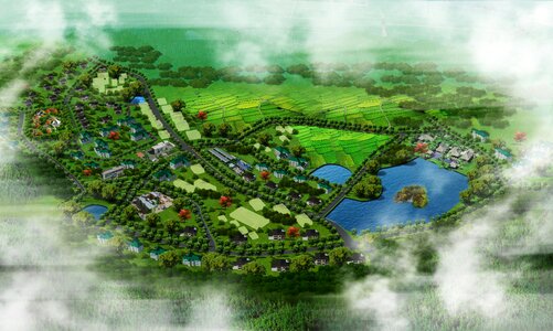 In rural areas china visualization