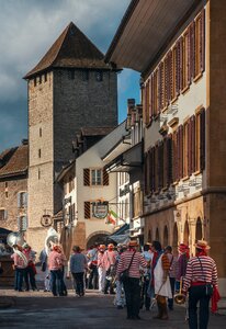 Guggen switzerland historic center