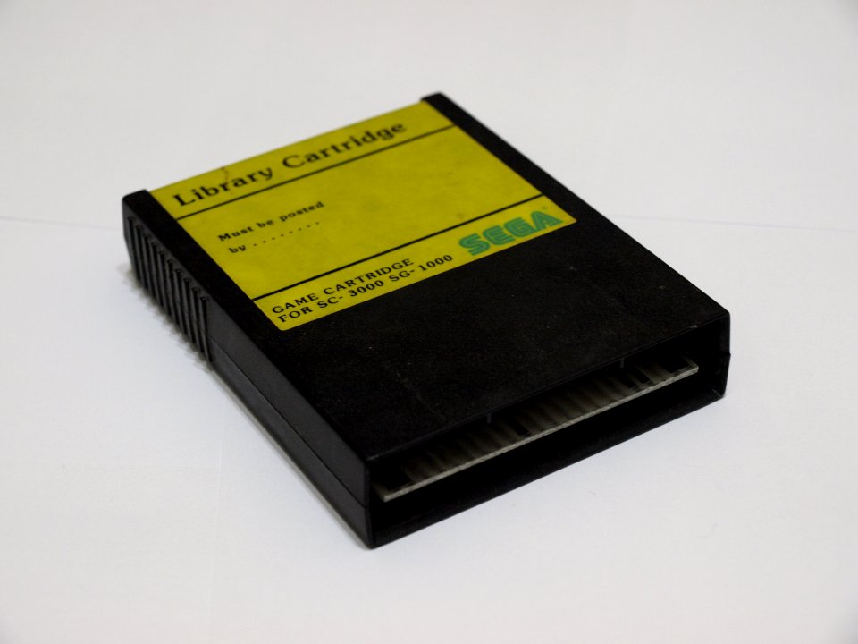 Sega SC-3000 and SG-1000 cartridge