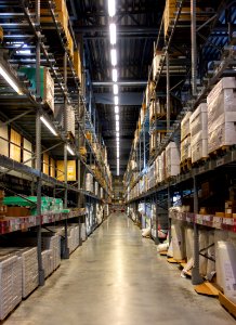 Self-serve aisle in IKEA Torp Uddevalla 2