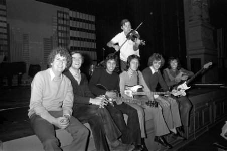 Seth Gaaikema repeteert in Carré voor zijn show Elf verdwazingen Seth Gaaikema , Bestanddeelnr 926-0043