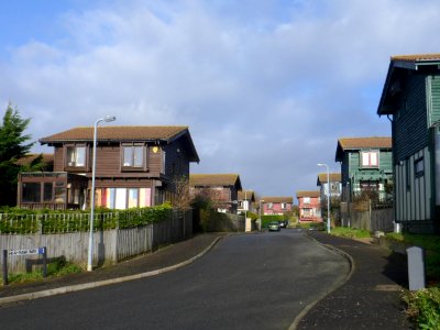 Self-Build Houses at Sea-Saw Way, Whitehawk (December 2013) (2)