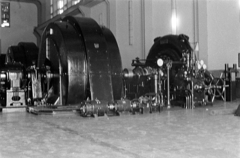 Semarang-sector De onbeschadigde binnen-installatie. turbines, Bestanddeelnr 4042