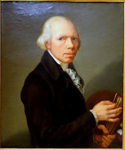 Self portrait by Wenzel Peter, 1813, oil on canvas - Pinacoteca Vaticana - Vatican Museums - DSC01222