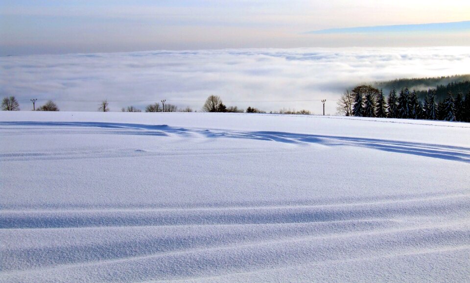 Frost frozen tracks