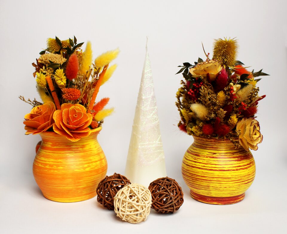 Home decoration dried decorations flowerpot