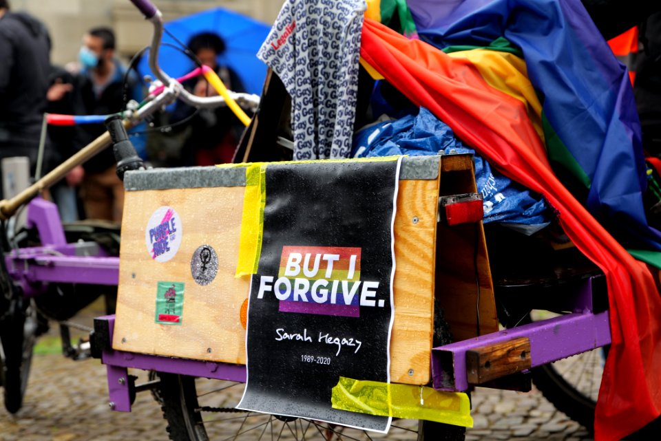Sarah Hegazi memorial protest Berlin RLP 2020-06-20 30