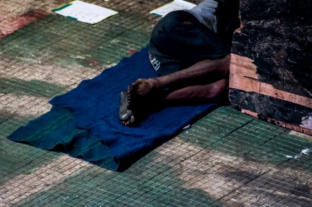 Sem-abrigo na Avenida Paulista photo