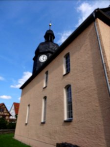 Seitenansicht der Kirche in Eichicht