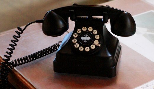 Old telephone alcatraz prison phone photo