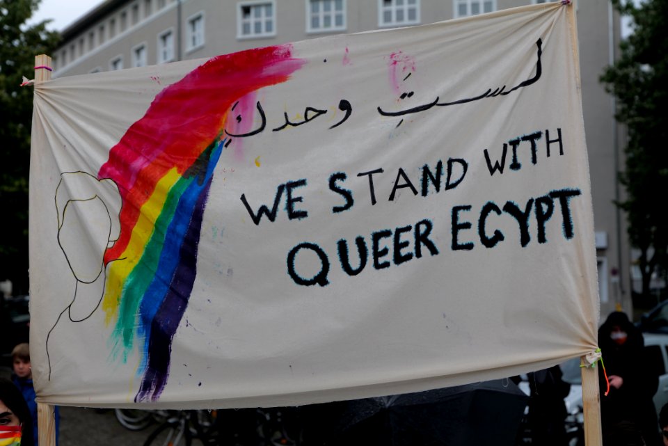 Sarah Hegazi memorial protest Berlin RLP 2020-06-20 28