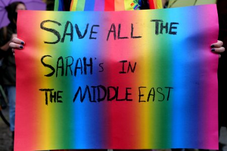 Sarah Hegazi memorial protest Berlin RLP 2020-06-20 27
