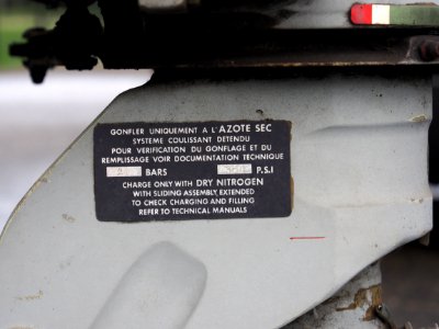 SEPECAT Jaguar XZ357 writings at the Piet Smits collection at Baarlo in Netherlands, pic23