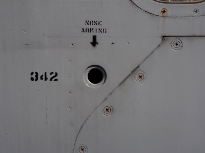 SEPECAT Jaguar XZ357 writings at the Piet Smits collection at Baarlo in Netherlands, pic 4