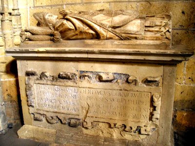 Segovia - Catedral, Capilla del Cristo del Consuelo 11-Sepulcro del Obispo Diego de Covarrubias