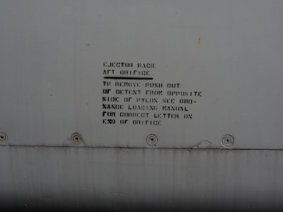 SEPECAT Jaguar XZ357 writings at the Piet Smits collection at Baarlo in Netherlands, pic 2