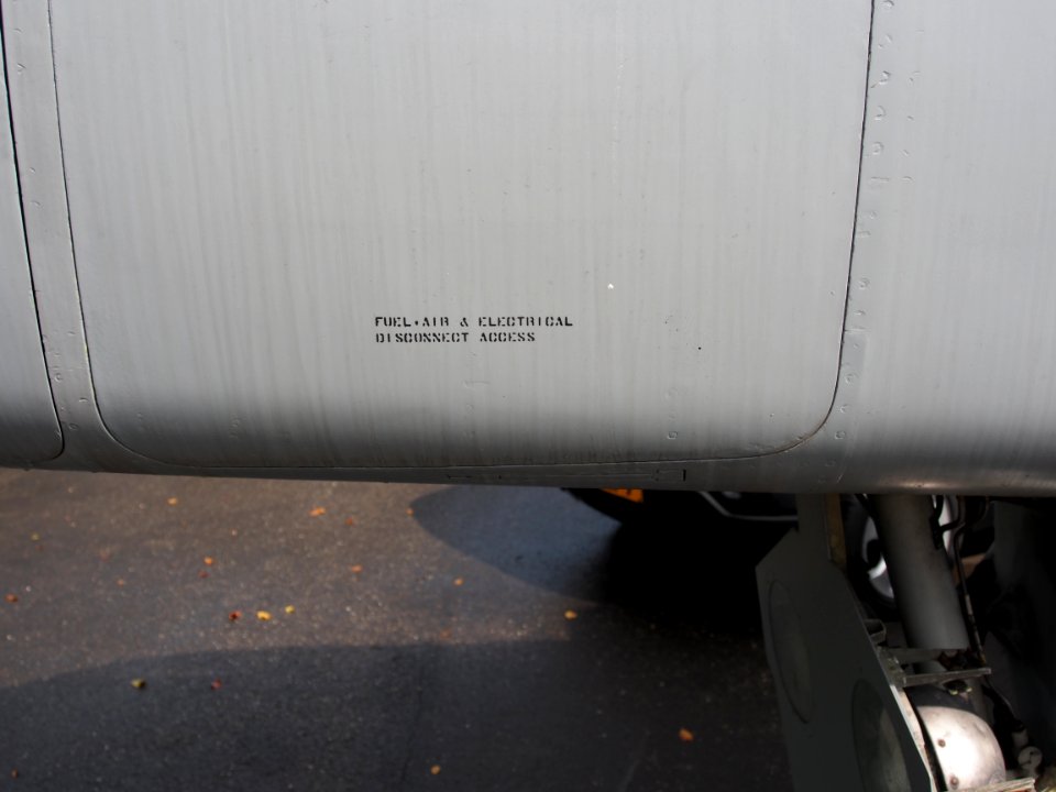 SEPECAT Jaguar XZ357 writings at the Piet Smits collection at Baarlo in Netherlands, pic 5