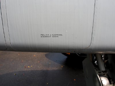 SEPECAT Jaguar XZ357 writings at the Piet Smits collection at Baarlo in Netherlands, pic 5